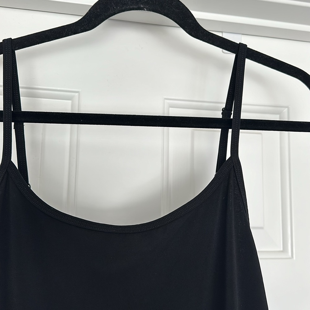 Avenue Upscale Basic Black Polyester Cami Size 18… - image 2